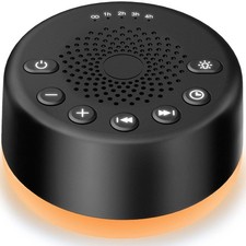 Sound Machine White Noise Machine with 25 Soothing Sounds and Night Lights wi...