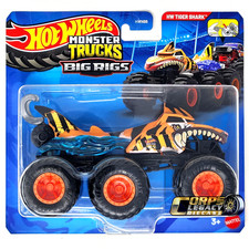Hot Wheels Monster Trucks Big Rigs Hw Tiger Shark 2026 164 Diecast Truck New
