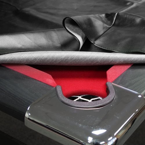 Cubierta de mesa de billar de cuero sintético duradero - Protección impermeable para mesas de 7'/8'/9' - Imagen 7 de 9