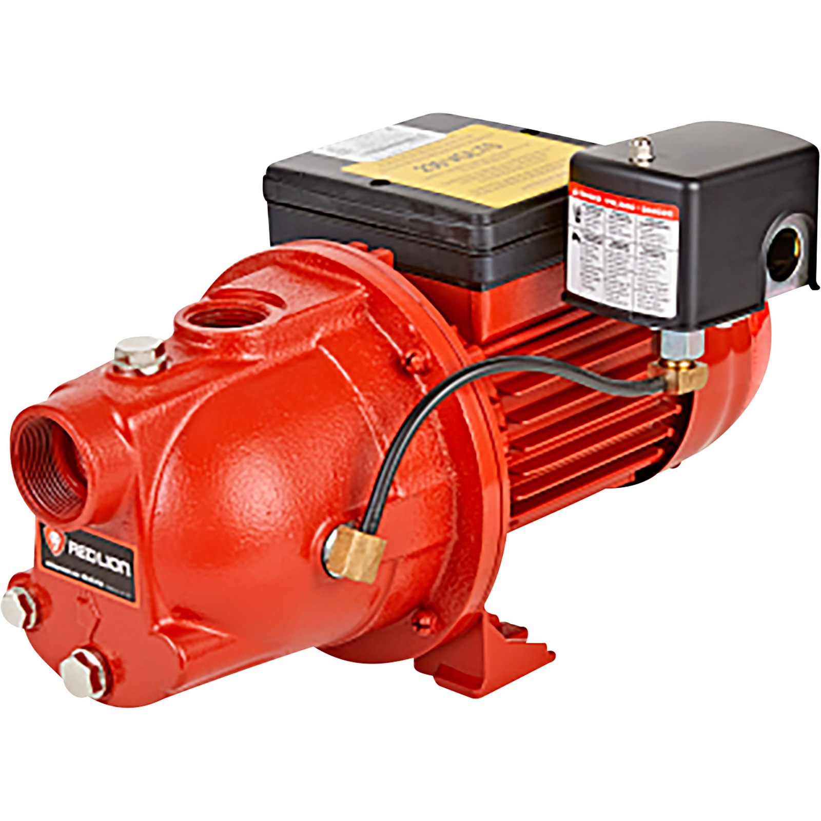 Red Lion Cast Iron Shallow Well Jet Water Pump, 864 GPH, 3/4