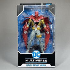 Mcfarlane DC Multiverse Batman Knightsend Azrael Batman Armor Red New