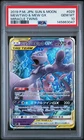2019 POKEMON JPN SUN & MOON MIRACLE TWINS #029 MEWTWO & MEW GX PSA 10