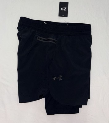 Under Armour Men's UA Vanish Elite 2-in-1 Training Shorts Size LARGE