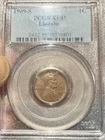 1909-S PCGS XF45 Lincoln Cent - FREE SHIPPING