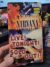 Nirvana - Live Tonight Sold Out (VHS, 2000) for sale online | eBay
