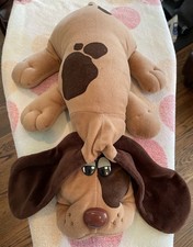 Vintage 1985 Pound Puppy Stuffed Animal Plush By Tonya Toys Brown/ Tan