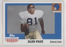2005 Topps All American Retired Edition Alan Page #4 HOF 0kb5