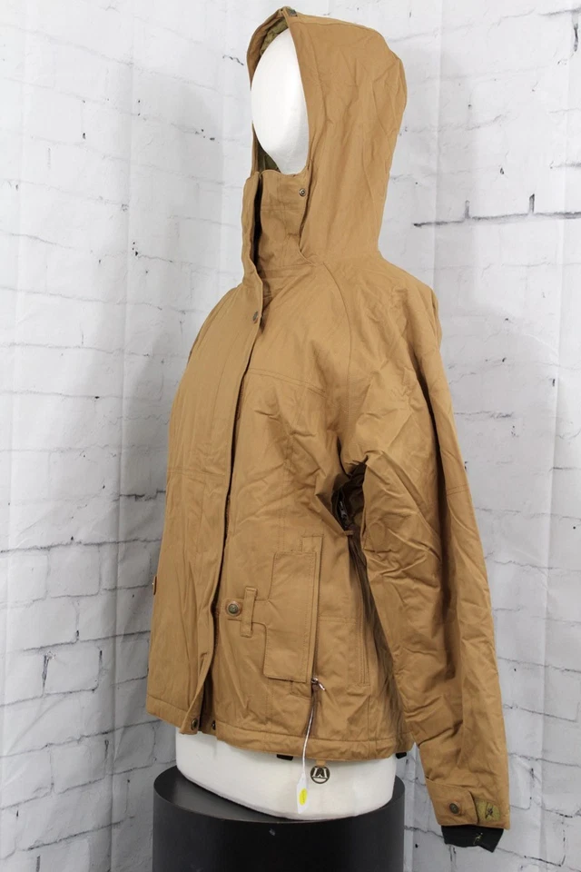 Chaqueta de snowboard L1TA The Garden para mujer talla mediana marrón whisky nueva Foto 2 de 4