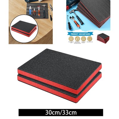 2x Toolbox Foam Insert EPE -Schaum für Speicher -Toolbox -Tabletop