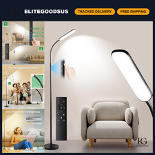 Dimmable LED Floor Lamp with Remote  Touch Control, Super Bright, 2700K-6500K