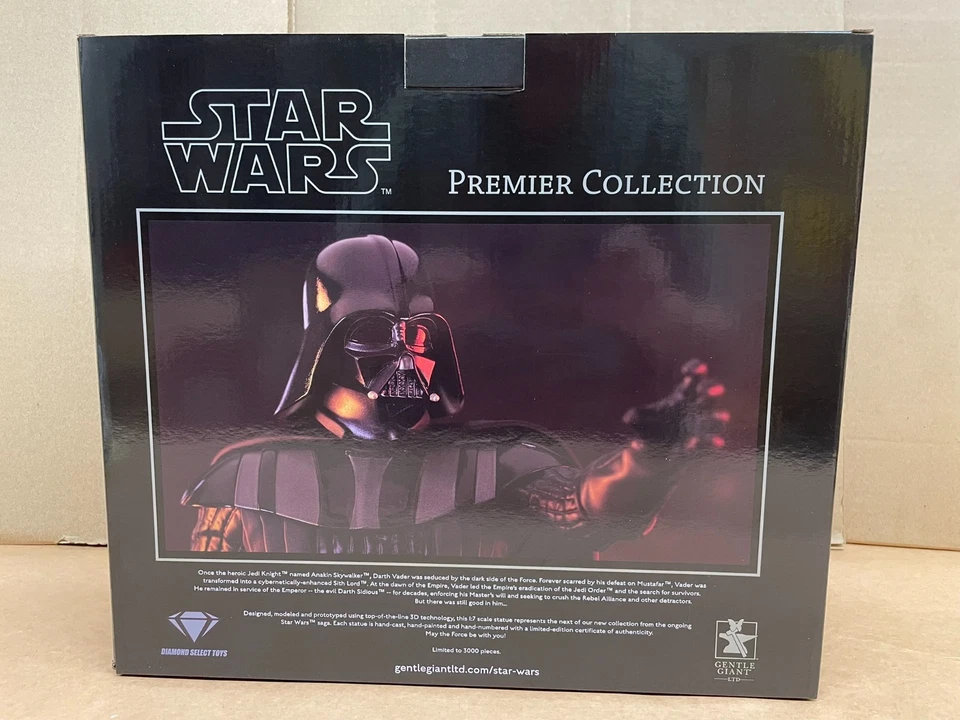 Gentle Giant Star Wars Darth Vader Premier Collection 1:7 Scale Statue - Image 4 of 4