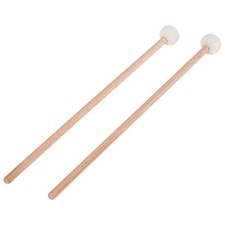 1 Paar Filzschläger Drumsticks Drumsticks mit Holzgriff für Percussion8388