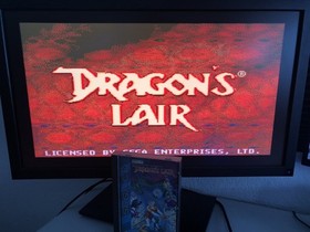 Dragon&rsquo;s Lair Sega CD CiB 1993 Official Action Ready Soft GA Tested Official