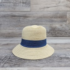 Straw Blank Bucket Hat Cap Youth Boys Kids OSFM Casual Fashion