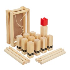 Kubb Ajedrez vikingo Juegos exterior adultos Juegos originales para niños Madera