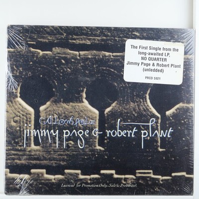 Jimmy Page & Robert Plant   Gallows Pole CD 1994 Promo Single Rock Atlantic