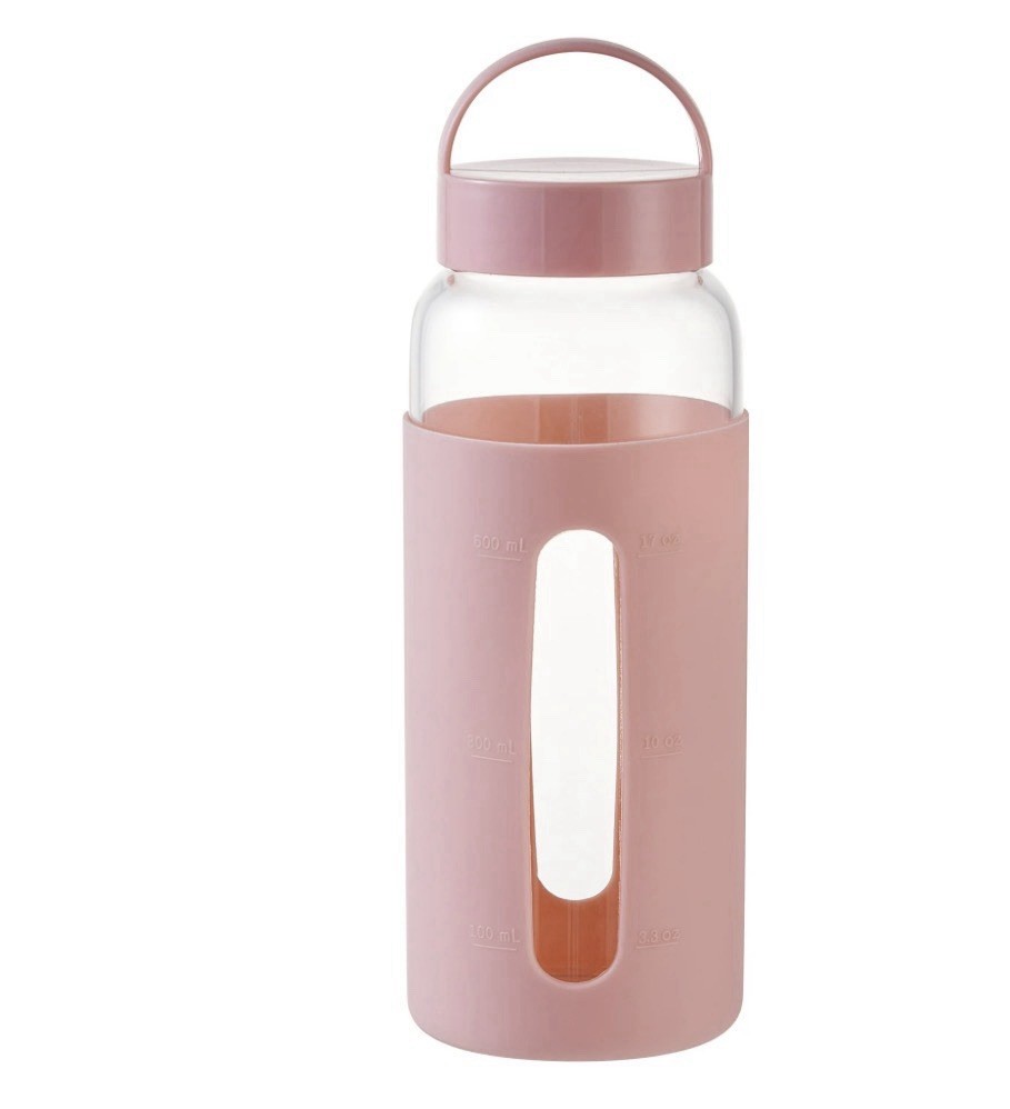 Pink &ndash; Reusable Cute Drinking Bottle
