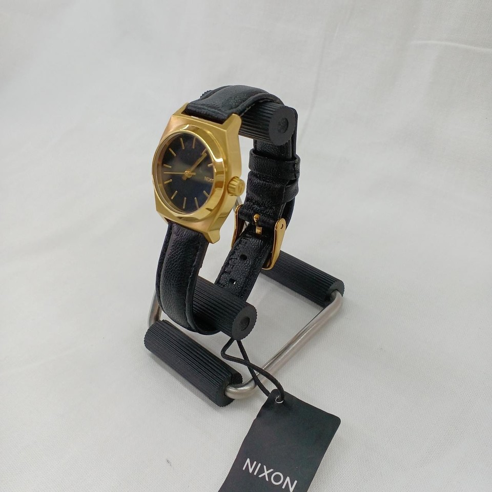 Nixon Small Time Leather Quartz Watch | eBay