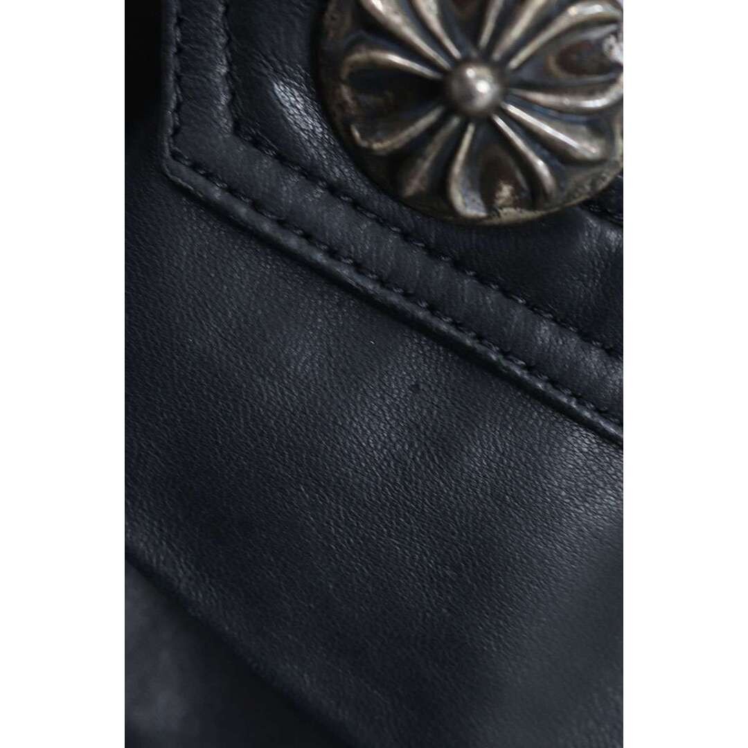 Chrome Hearts Crossball Button Leather Trench Coat Men's M Used bc02bc3cc2e8a380 thumbnail 5