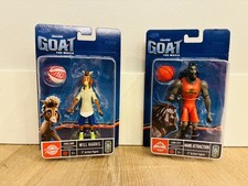 GOAT The Movie 5-inch action figureds Featuring Mane Attraction & Will Harris.