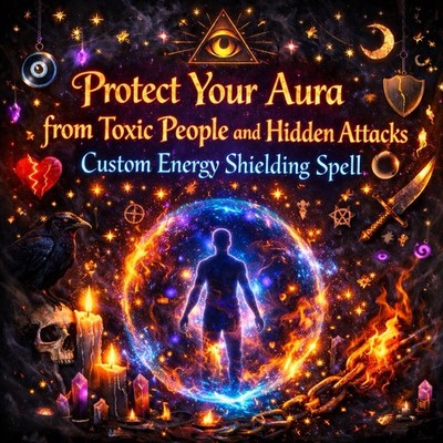 Protect Your Aura from Toxic People and Hidden Attacks   Custom Energy