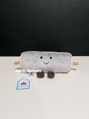 AUTHENTIC‼️ NWT Jellycat Amuseables Goat Cheese food plush - FAST