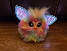 Furby Interactive Electronic Plush Toy Rainbow Tie Dye 2023 Tested Works