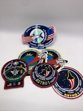 Vintage STS-35 STS-61-c Mission Patch NASA Space Shuttle ASTRO-1 Crew Pigtail