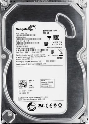 Seagate Barracuda 7200.12 500GB SATA HDD