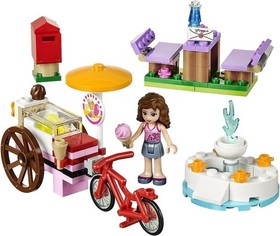 Lego Friends 410030 Friends Olivias Ice Cream Bike sets used complete
