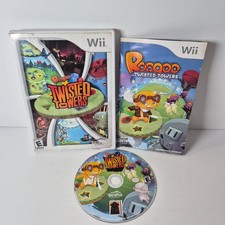 Roogoo Twisted Towers Nintendo Wii Tested w/ Case Manual