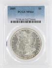 1885 Morgan Silver Dollar PCGS MS64 S$1 Philadelphia Minted No Reserve