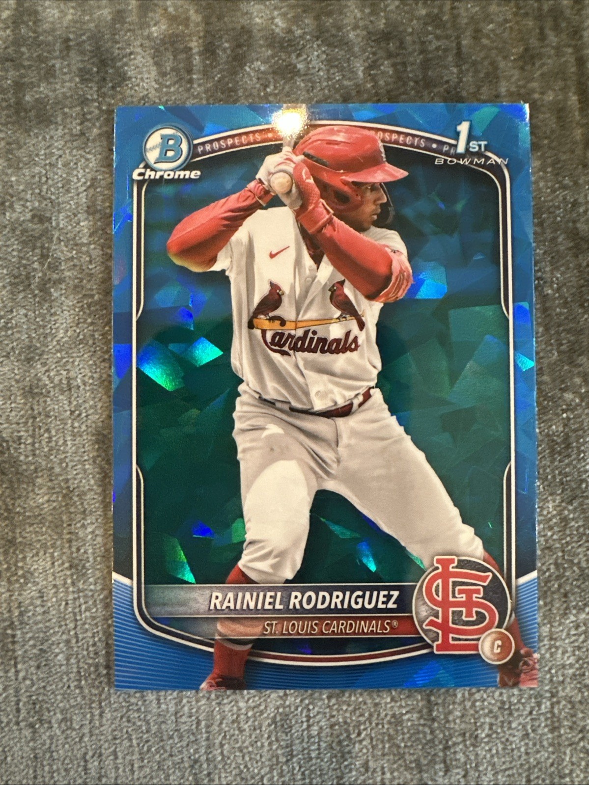 2025 Bowman Chrome Sapphire - Rainiel Rodriguez 1st Bowman - Cardinals #BCP-200