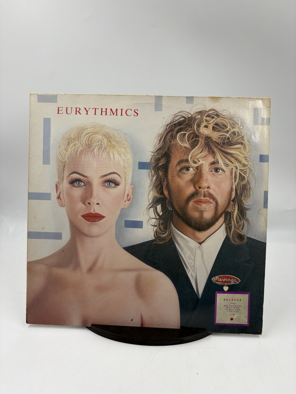 Eurythmics Revenge Vinyl Record LP VG/VG
