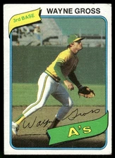 #363 Wayne Gross 1980 Topps