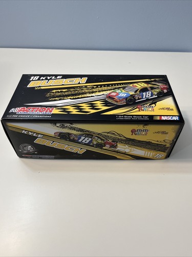 Kyle Busch #18 M&M’s 2009 Camry Autographed Action Racing 1:24 Scale Race Car