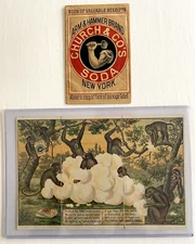 Arm & Hammer Baking Soda Trade Card Receipts Book