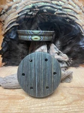 1 - EASY GRIP Olive Shade Laminated Turkey Call Pot Spray Finished  Supplies