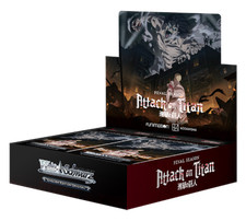 Weiss Schwarz Booster Pack Attack On Titan: Final Season English Edition