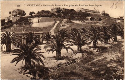Postcard AK Carthage Hill of Byrsa TUNISIA (1405141)