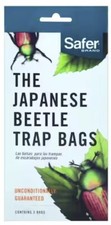Safer Brand 00102 3 Pack Replacement Japanese Beetle Trap Green Jumbo Bags