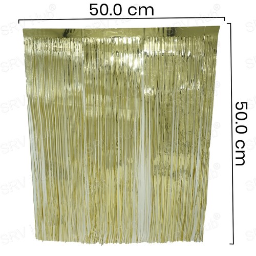 50 cm traditionelle, holographische, schillernde Folie Lametta, X'mas Party Dekor Vorhang - Bild 75 von 93