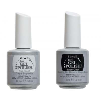 Soak Off Gel Duo Set Top Coat & Base Coat ALL BRANDS.