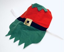 Christmas Elf Dog Costume Pet Christmas Outfit See Measurements For Size