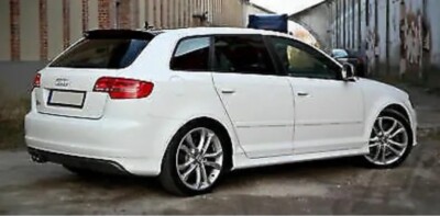 Hecklippe Diffusor Spoiler für Audi A3 8P (2003 -2008) - passend für 5 Türer Modell