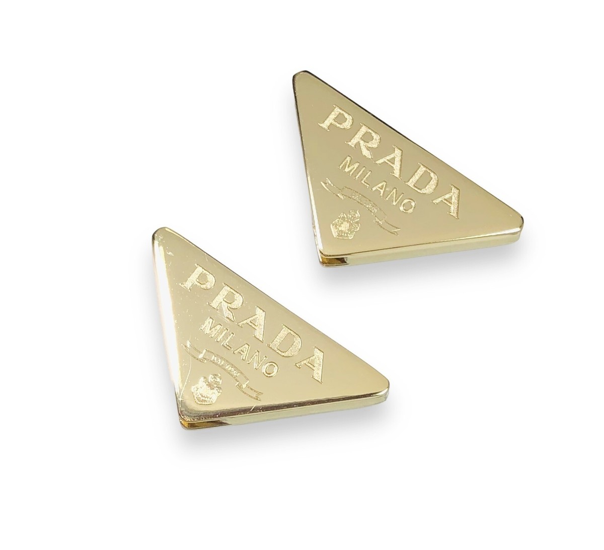 PRADA 57YS 52ZV 59ZV 14YS 73ZS Gold/White Replacement Icon