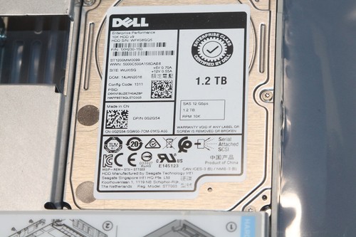 DELL Enterprise . 1.2Tb SAS 12Gbps 10k 2.5"+ rack 3.5" .ref: 1XH230-150 0G2G54 - Afbeelding 5 van 7