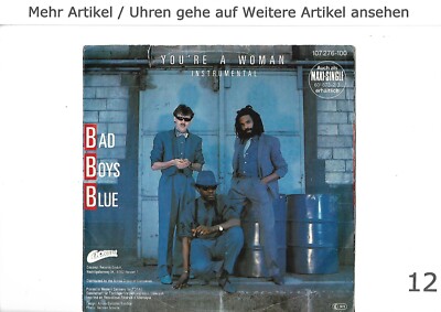 7'' Bad Bays Blus - You´re A Woman. 1985