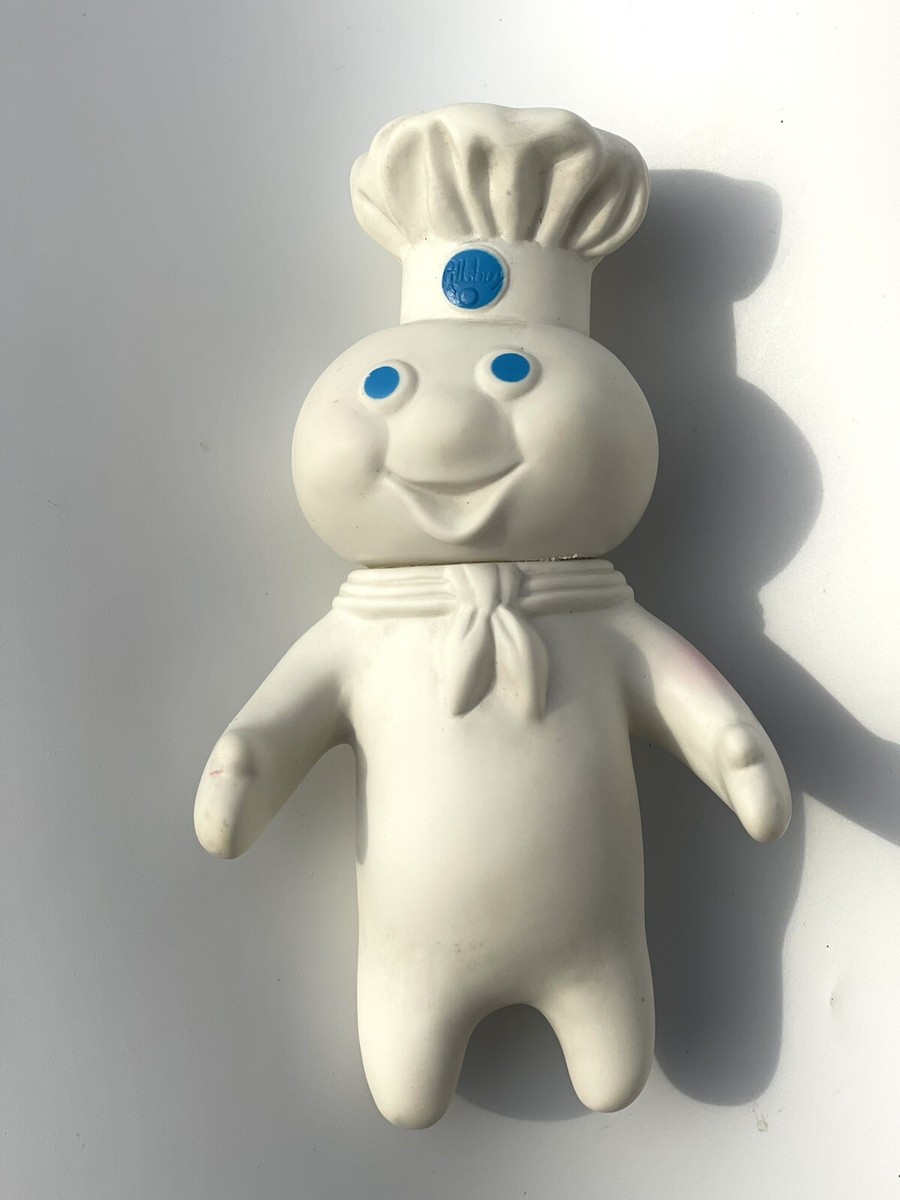 デッドストック！1971 ドゥボーイ Doughboy ソフビ人形 ビンテージ 1971年製 Pillsbury ドゥボーイ ソフビ – SK OLDIES