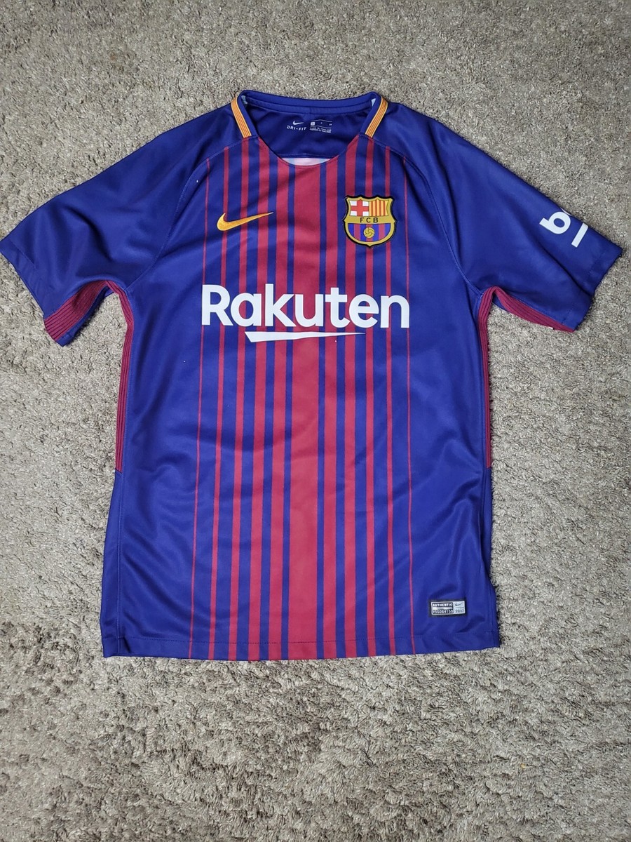 FC Barcelona Nike Messi 支給仕入れユニフォーム 10 Messi FC Barcelona Nike 2015/16 Home Football Shirt Soccer